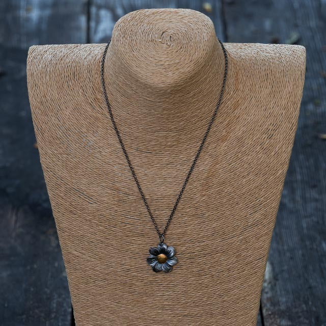 Gilded Flower Necklace